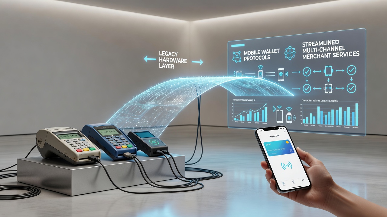 Multi-channel merchant operaties met geïntegreerde betaalsystemen