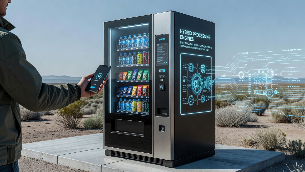 Transactieprocessors in onbemande kiosken die NFC en iDEAL combineren voor naadloze betalingen in remote setups