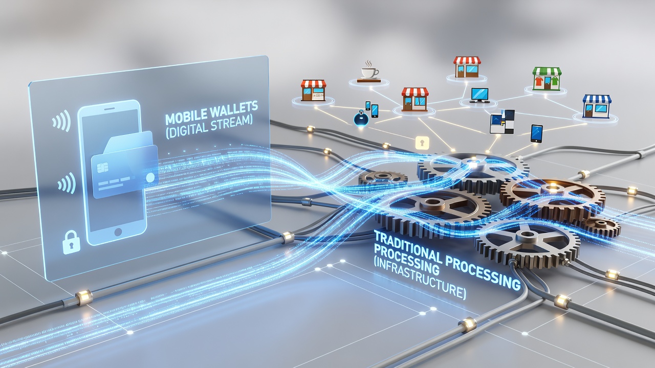 Mobiele wallets en traditionele POS-systemen in actie bij een uitbreidend handelaarsnetwerk